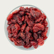cranberries, dried