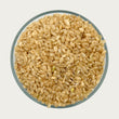 short grain rice, brown